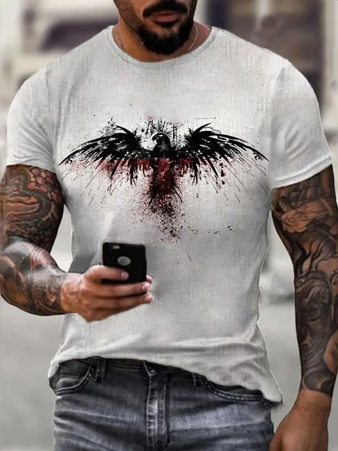 Men's Rock Band Print T-Shirt