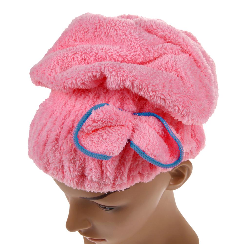 

Home Textile Microfiber Hair Turban Quickly Dry Hair Hat Wrapped Towel Bath, 蓝色, 501 Original