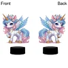 Unicorn Diamond Painting Night Light Diamond Art Lamp Home Decoration Kit
