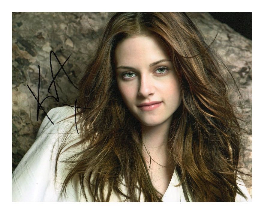 KRISTEN STEWART AUTOGRAPHED SIGNED A4 PP POSTER Photo Poster painting PRINT 3