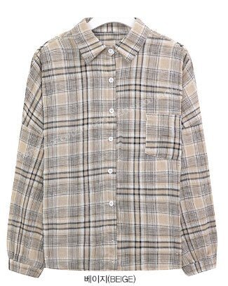 New Shirt Oversize female Tops Women Long sleeve Linen Cotton Girls Blouse Autumn Plus Size Women Blouses Plaid femme  Blusas