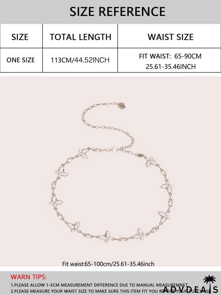 Butterfly Charm Belt