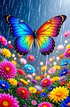 Luxury AB Velvet Diamond Painting Kit - Butterfly