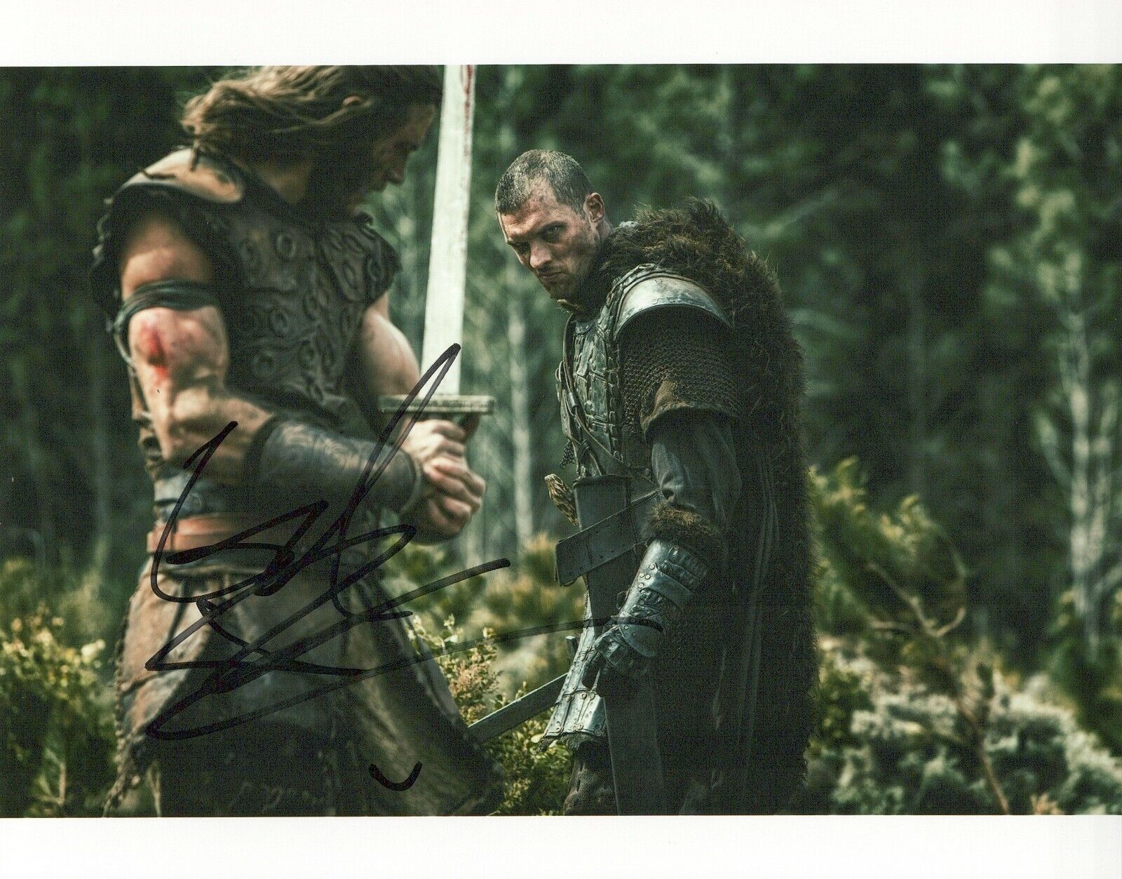 Ed Skrein Northmen A Viking Saga autographed Photo Poster painting signed 8x10 #2 Hjorr