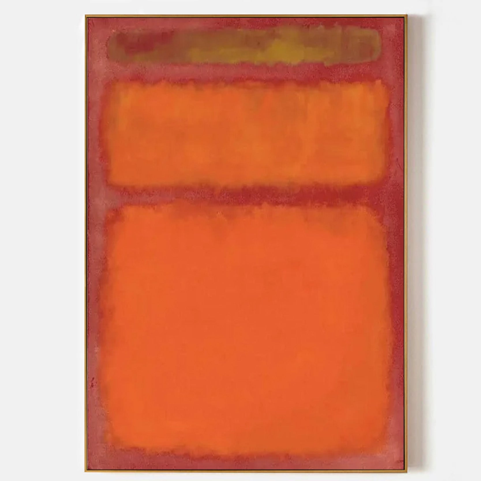 Arabelart Orange, Red, Yellow - Color Field Painting AR694