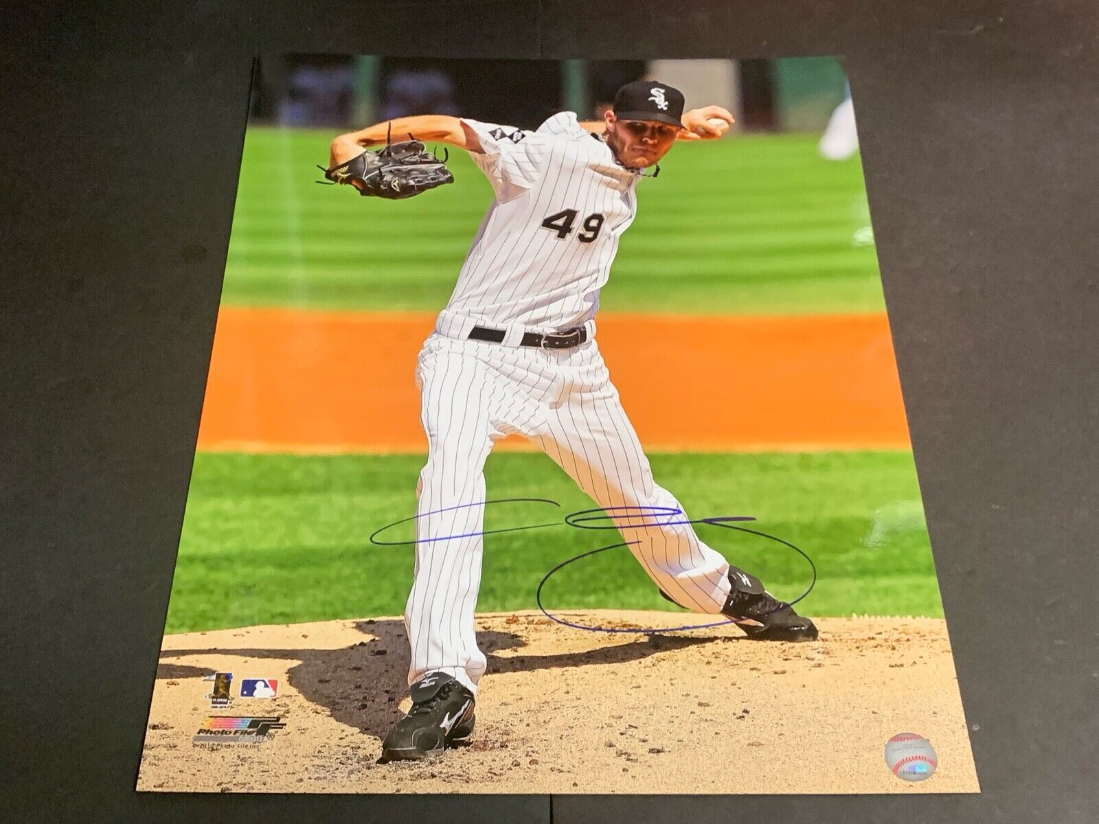 Chris Sale Chicago White Sox Autographed Signed 16x20 Photo Poster painting .