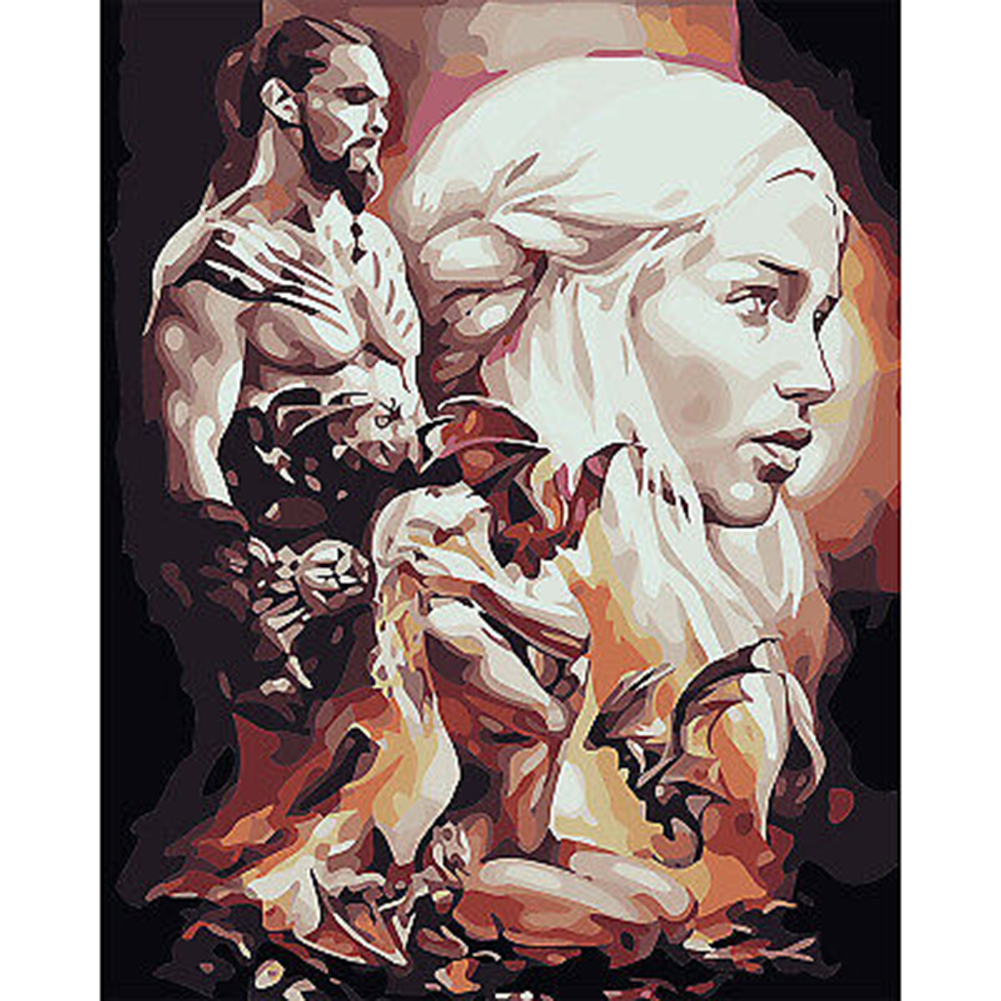 

40*50cm - Painting By Numbers - Character, 501 Original