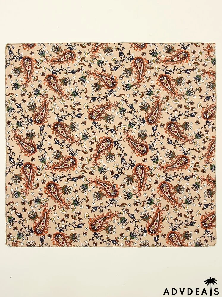 Flower Print Bandana