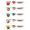 5pcs Metal Spoon Spinner Fishing Lure Fishing Wobblers Hard Bait for Bass Trout