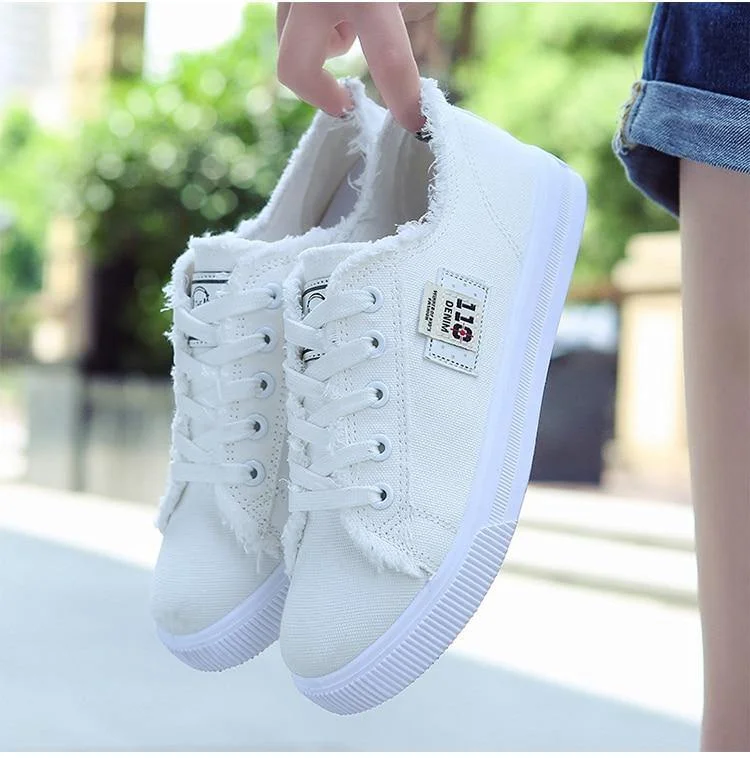 Canvas Vulcanize Womens Sneakers shopify Stunahome.com