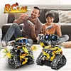 Black Technology Intelligent Digital Display Wall-E Programming Robot Children's Educational Assembly Building Block Toys Boy Birthday Gift