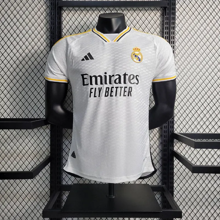 Real Madrid 23-24 Football Shirt | Home | Player Version Soccer Jersey