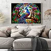 Peacock - 14CT Counted Cross Stitch - 55*40cm - Animal
