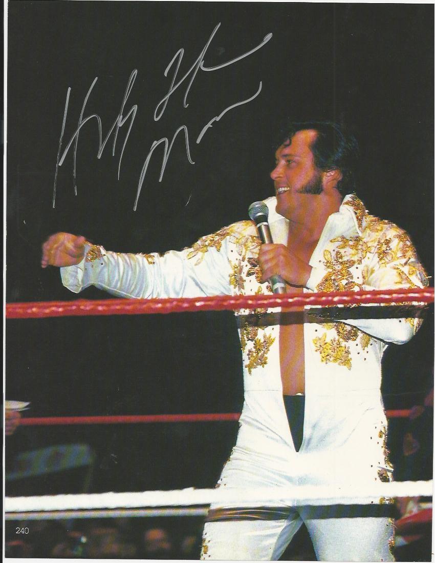 Honkytonk Man - WWE Champion signed Photo Poster painting