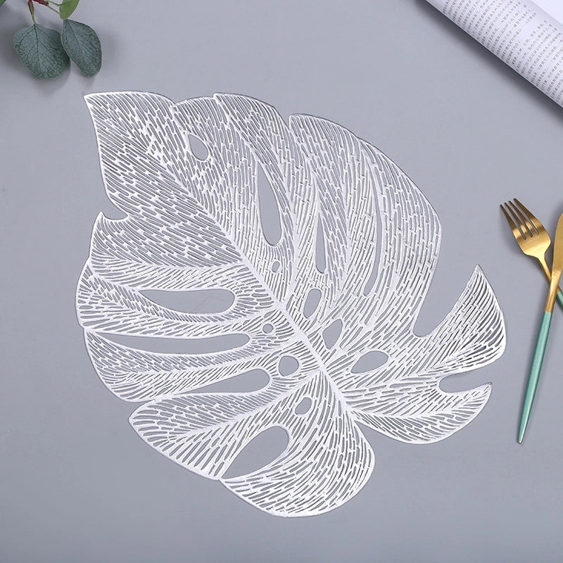 Retro Solid Color Pvc Placemat 1 Piece