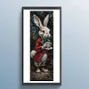 Kaninchen - runder Bohrer Diamantmalerei - 30*90cm (gro&szlig;e Gr&ouml;&szlig;e)