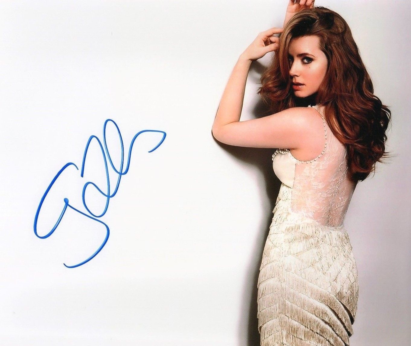 AMY ADAMS AUTOGRAPHED SIGNED A4 PP POSTER Photo Poster painting PRINT 16