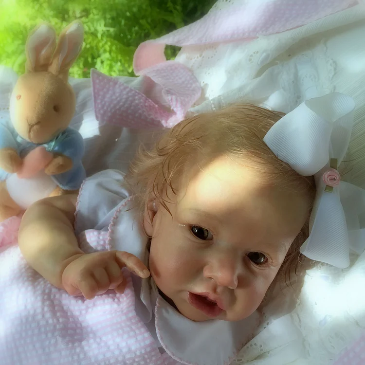 Dollreborns®12'' Lovable Dixie Touch Real Reborn Baby Doll Girl