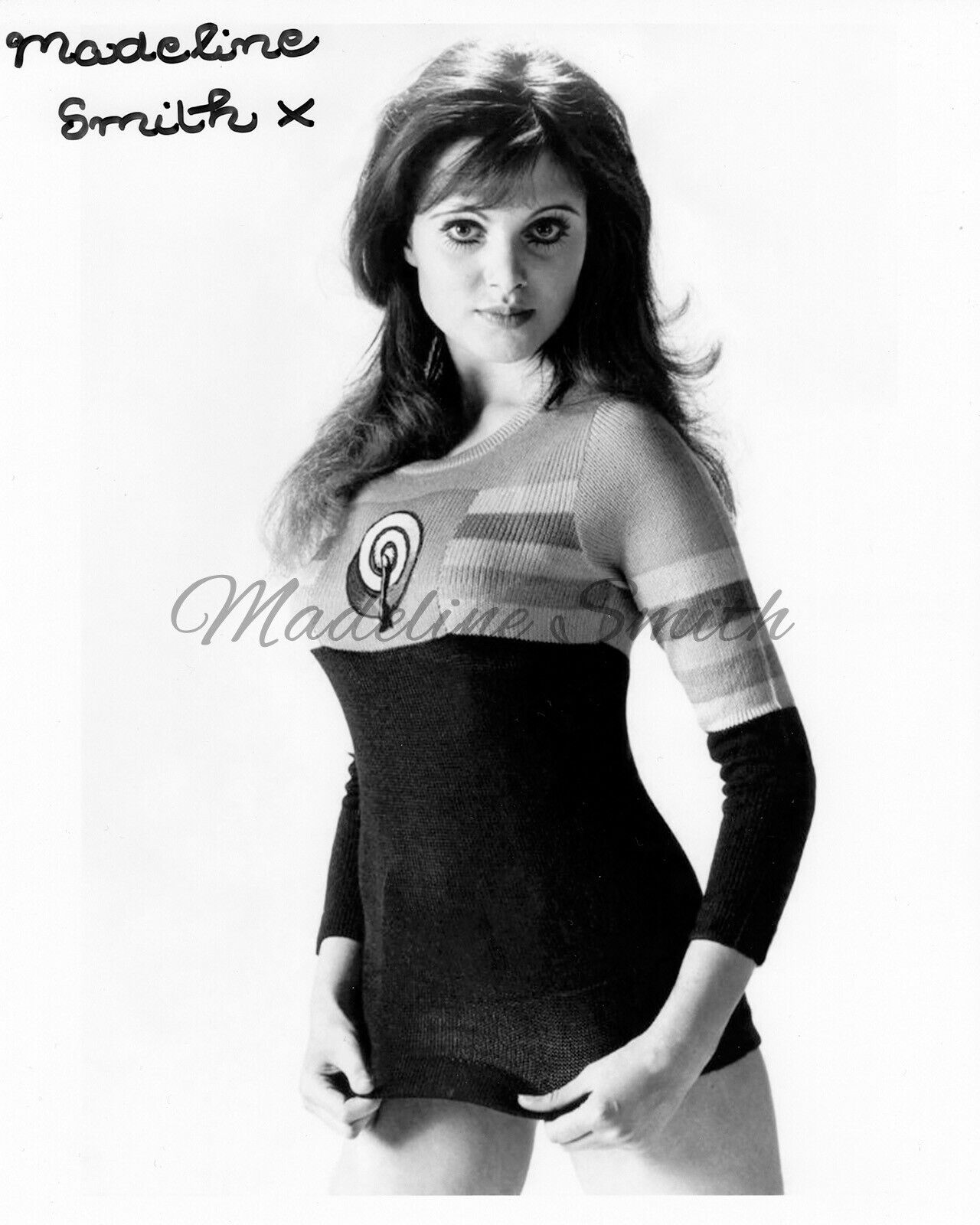 Madeline Smith Officially Signed Photo Poster paintinggraph MISC01