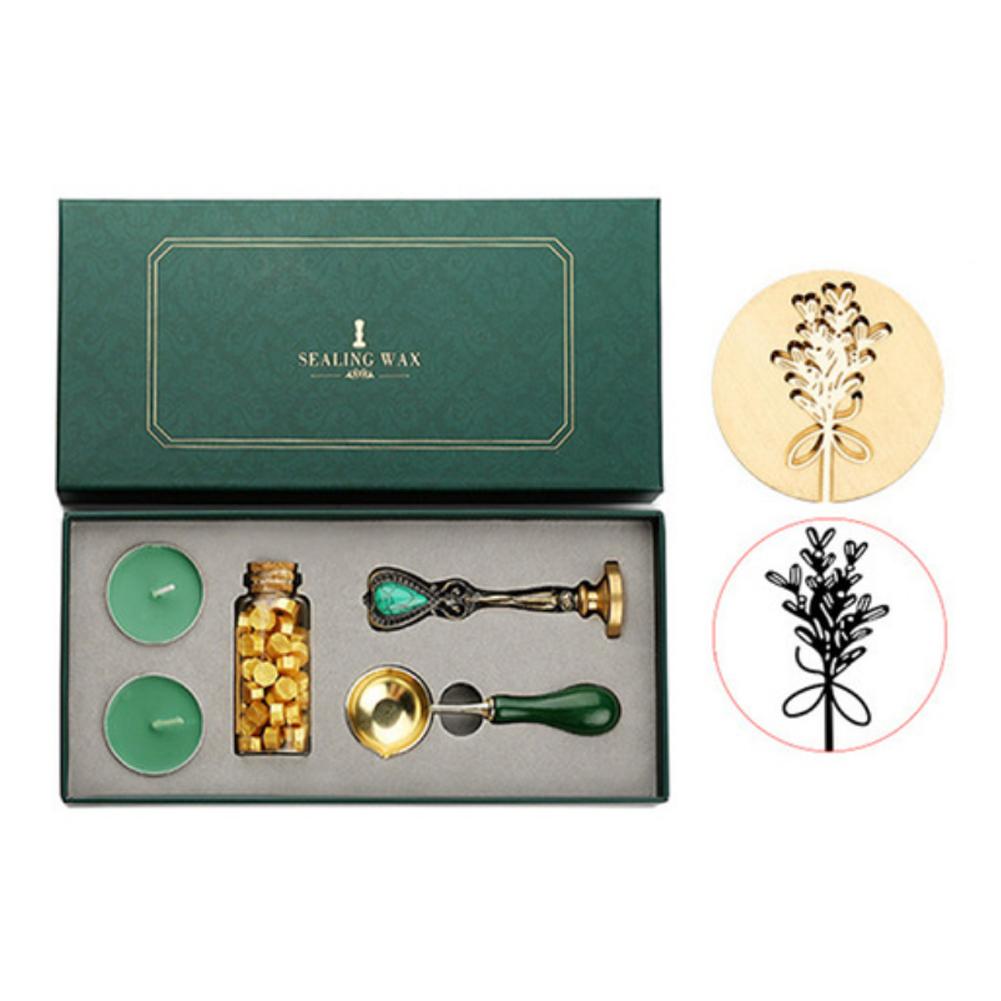 

Lavender Retro Box Kit with Sealing Wax, 501 Original