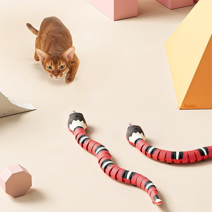 Smart Sensing Snake Electron Interactive Cat Toys 1