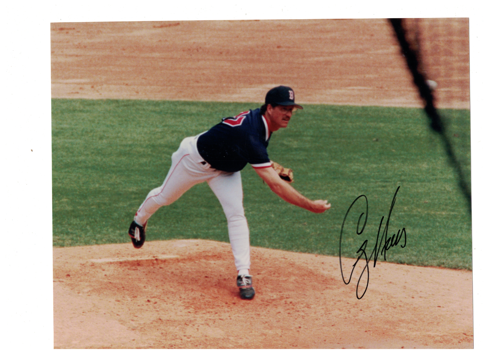 Greg Harris Boston Red Sox Signed 8x10 Photo Poster painting W/Our COA READ JH