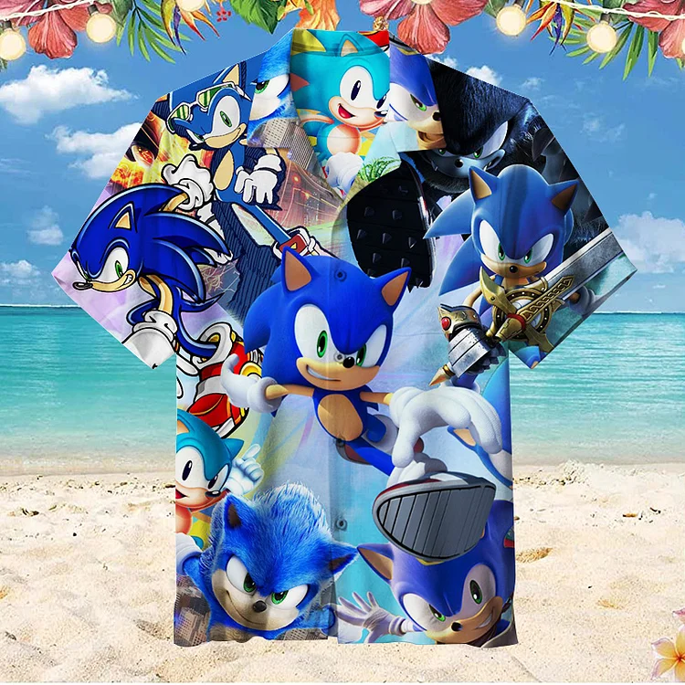 Sonic The Hedgehog | Unisex Hawaiian Shirt