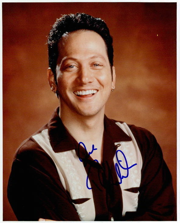 Rob Schneider in-person signed 8x10 Photo Poster painting