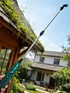 31 Inch Battery Powered Sprayer Wand Rechargeable Electric Sprayer Telescopic Wand with Hose 3 Mist Nozzles for Lawn and Garden