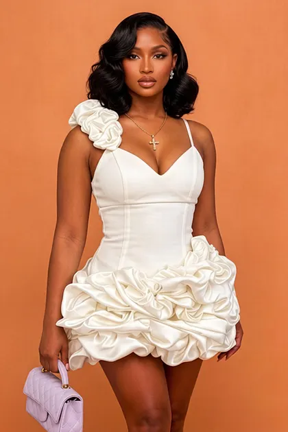 prom dresses ruched Lace-Up Atria Ruched Long Formal Dress