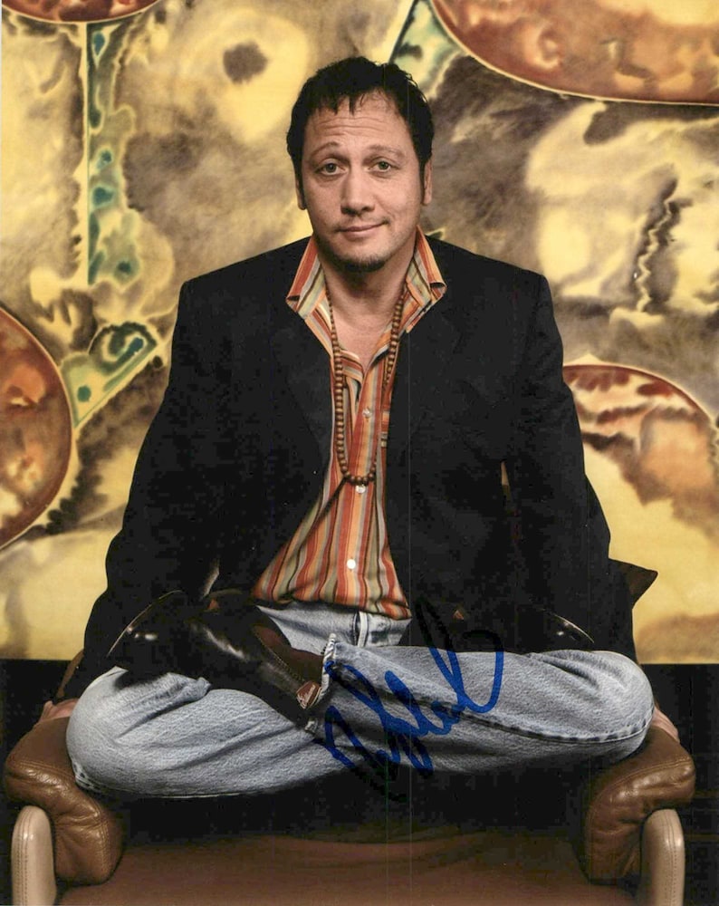 Rob Schneider Signed Autographed Glossy 8x10 Photo Poster painting - COA Matching Holograms