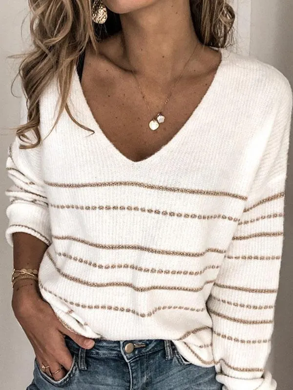 V Neck Sweater