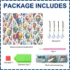8Pcs Heißluftballon - 5d DIY Handwerk Lesezeichen