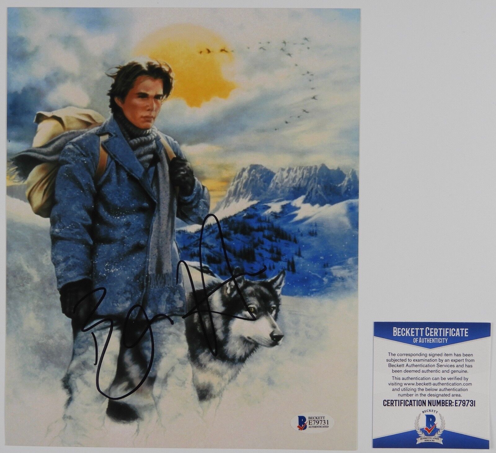 Ethan Hawke White Fang Autograph Signed Photo Poster painting Beckett BAS Photo Poster painting