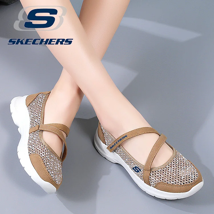 SKECHERS 2025 nové jarní a letní síťové slip-on boty pro volný čas