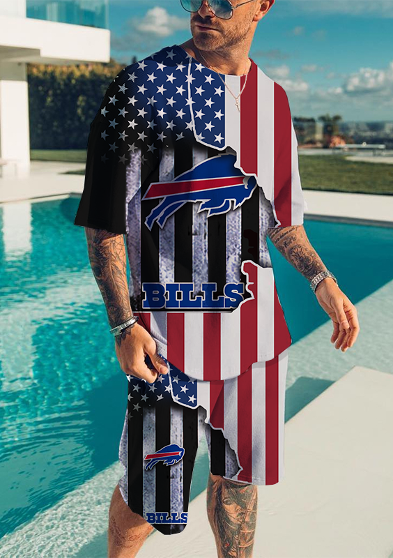 Buffalo Bills Limited Edition Top And Shorts Two-Piece Suits