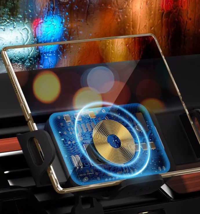 Multifunctional electromagnetic car bracket