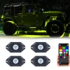 LED Car Chassis Lights Off-Road Lights RGB Fantasy Rock Lights ATV SUV Boat Motorcycle Car Lights Modification