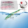 3Pcs Fishing Lures 11cm 14g Artificial Hard Bait Crankbaits for Trout Bass