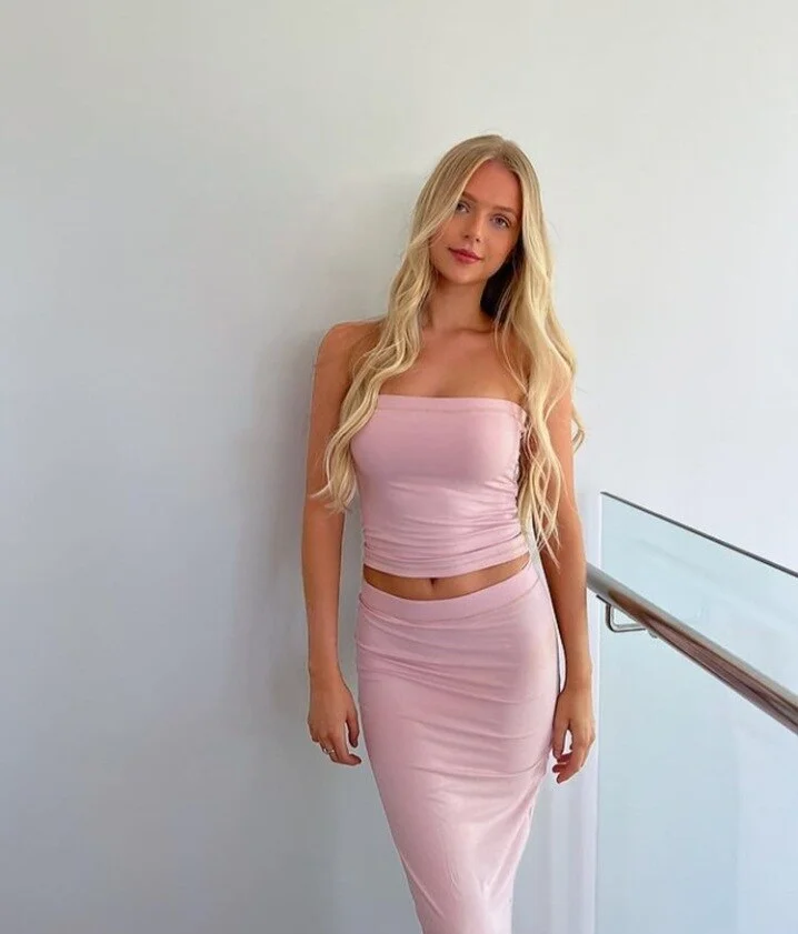 Gitana Bow High Waist Midi Skirts 2022 Outfits Streetwear Sexy Bodycon Slit Green Summer Skirts Women Party Holiday Clothing