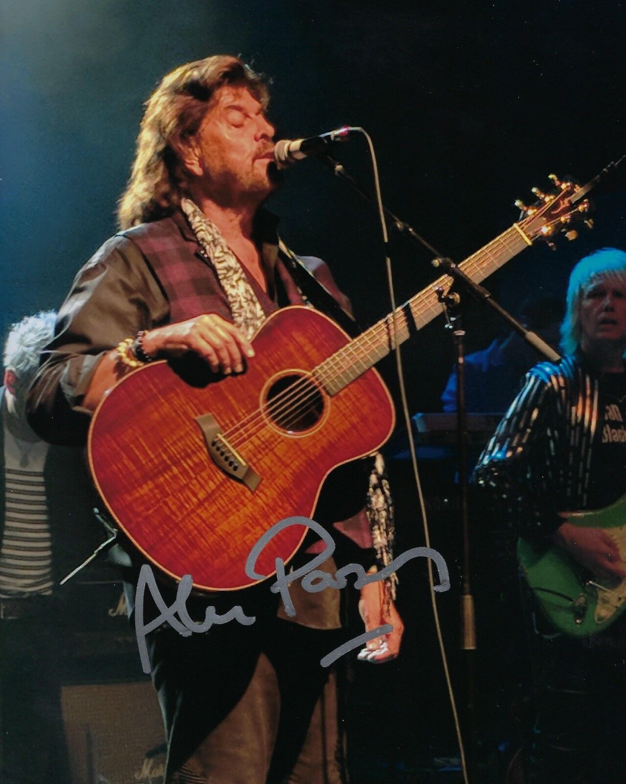 GFA The Project * ALAN PARSONS * Signed Autographed 8x10 Photo Poster painting PROOF A2 COA