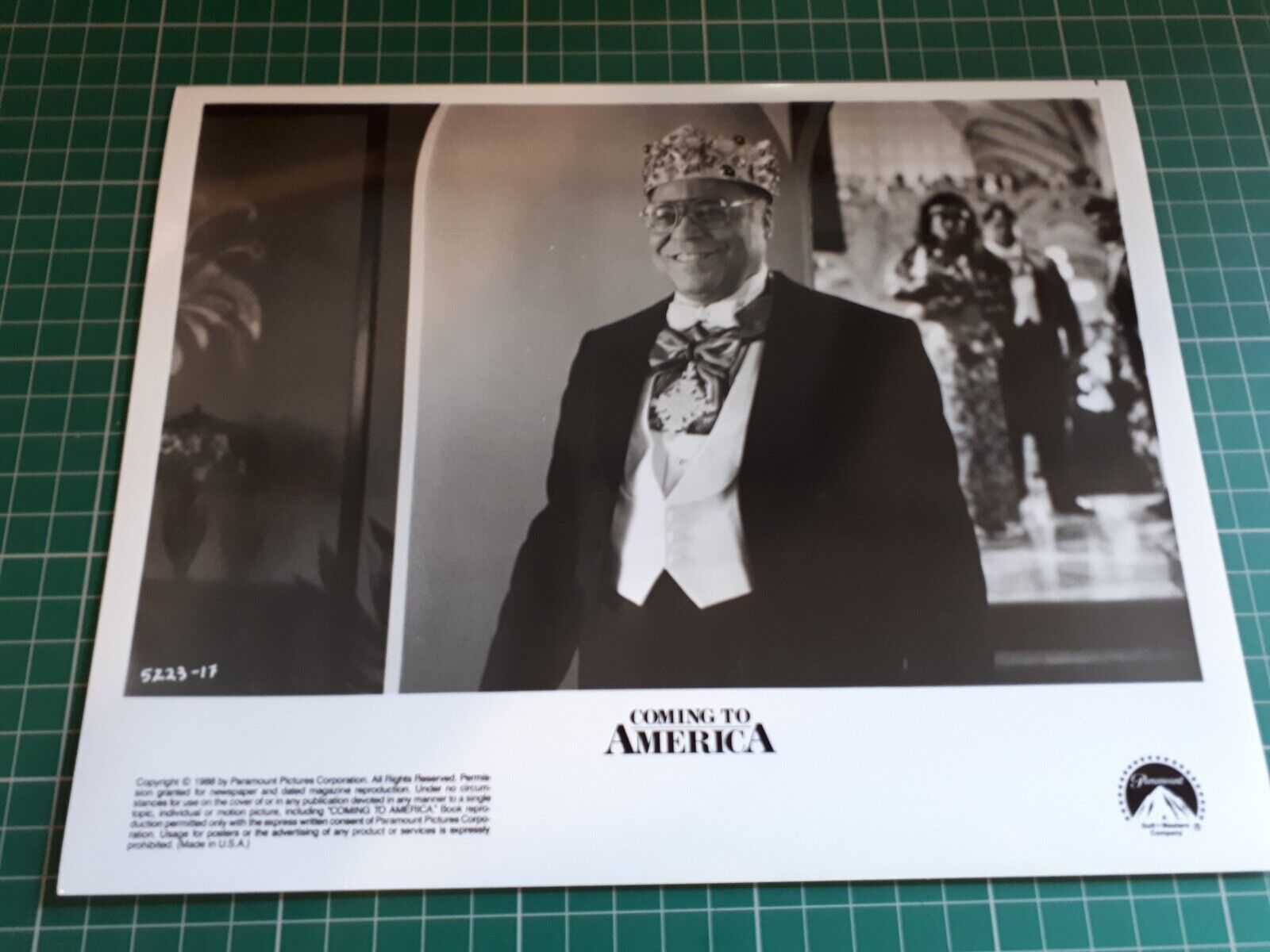 Coming to America original press Photo Poster paintinggraph Eddie Murphy James Earl Jones O