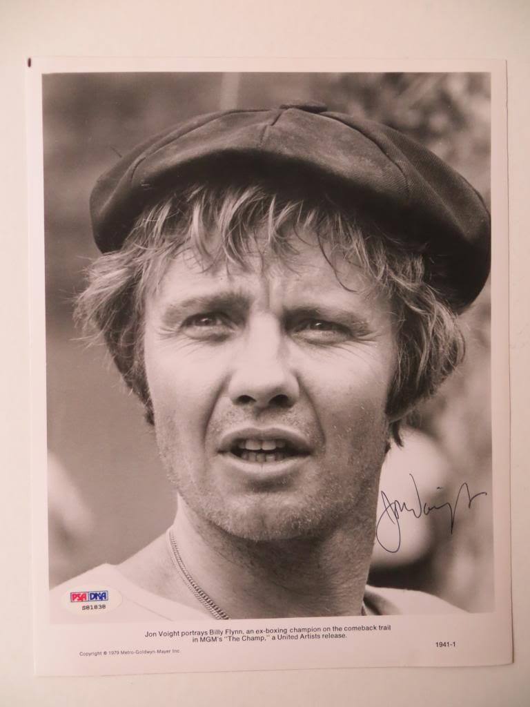 Jon Voight Signed Boxing 'The Champ' Authentic 8x10 Photo Poster painting (PSA/DNA) #S81838