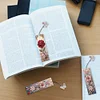 3Pcs DIY Flower Diamond Painting Bookmarks