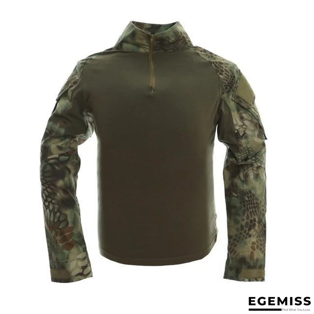 Camouflage colors Army Combat Uniform military shirt cargo multicam Airsoft paintball tactical cloth with elbow pads | EGEMISS