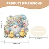 Diamond Painting Acrylic Easter Gnome Tabletop Home Decoration