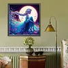 Moonlight Disney Princess-Full Round Diamond Painting 40*40CM