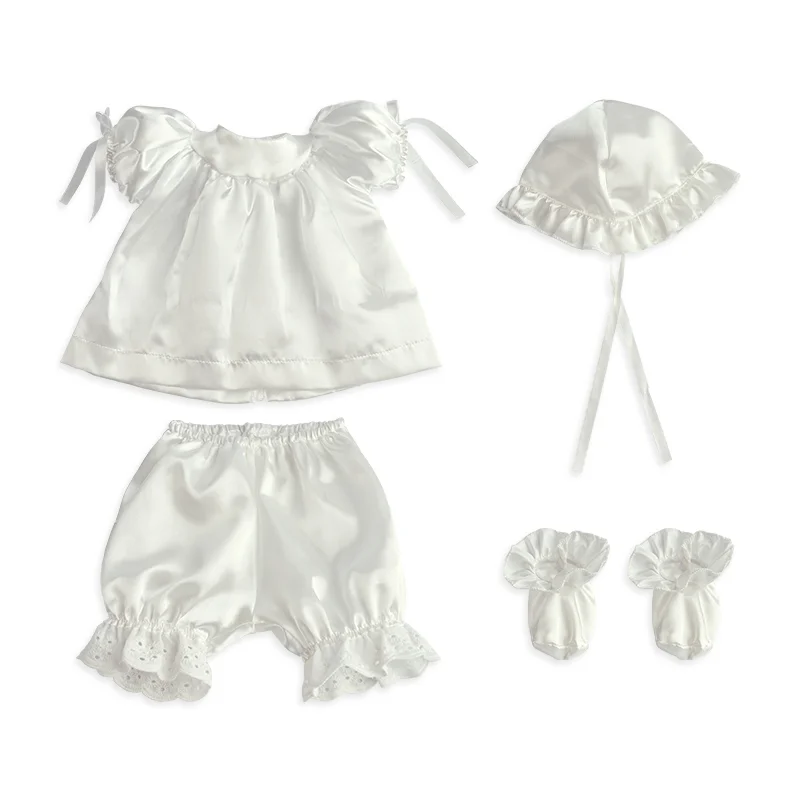 17''-20'' Reborn Baby White Reborn Baby Doll Clothes Adorable Outfit for 2023 Accessories -Creativegiftss® - [product_tag] RSAJ-Creativegiftss®