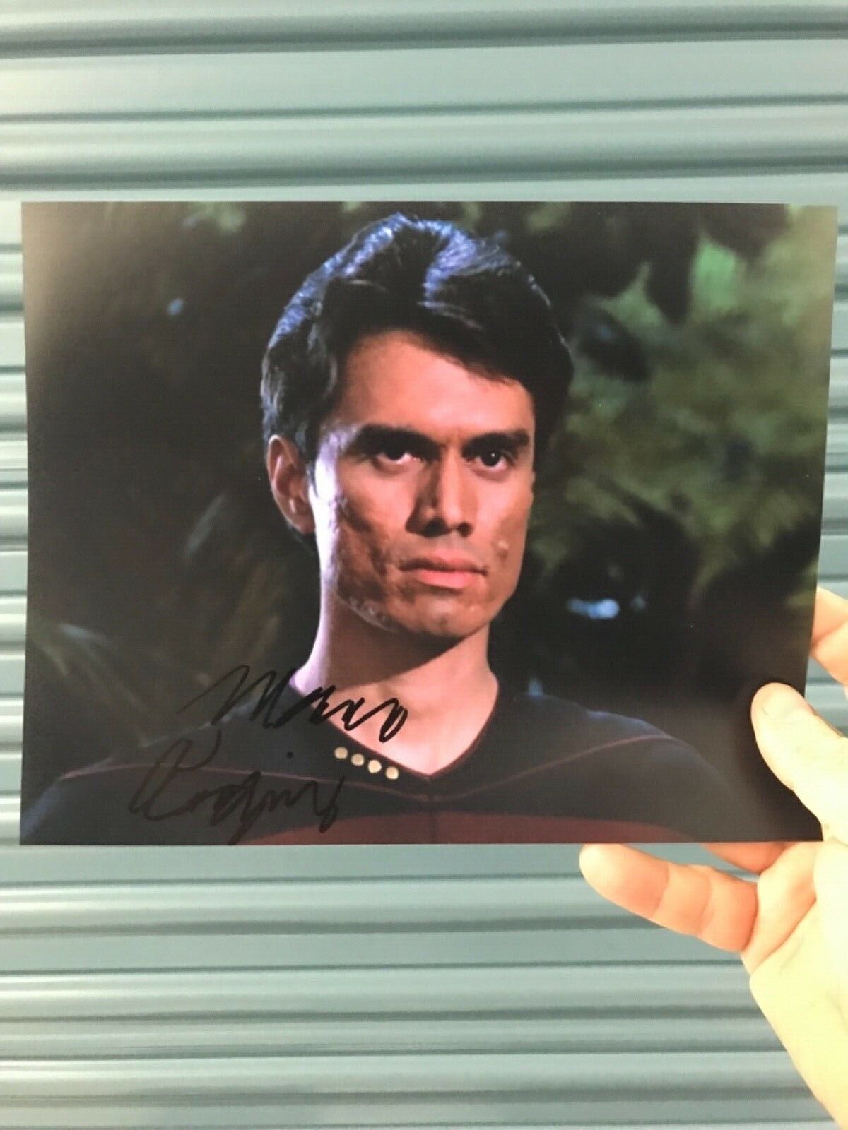 MARCO RODRIGUEZ STAR TREK THE NEXT GENERATION AUTOGRAPHED Photo Poster painting SIGNED 8X10 #1