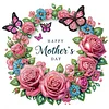 Diamond Painting-DIY Crystal Rhinestone Mother's Day Wreath